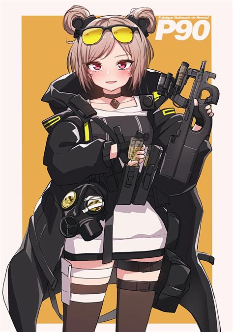 P90 Girls Frontline Drawn By Narynn Danbooru