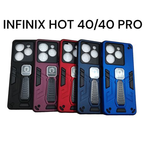 Jual Infinix Hot Pro Hardcase Transformer Stand Jakarta Barat JAC Accesories Tokopedia