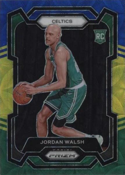 2023 24 Panini Prizm Choice Blue Yellow Green Prizm 158 Jordan