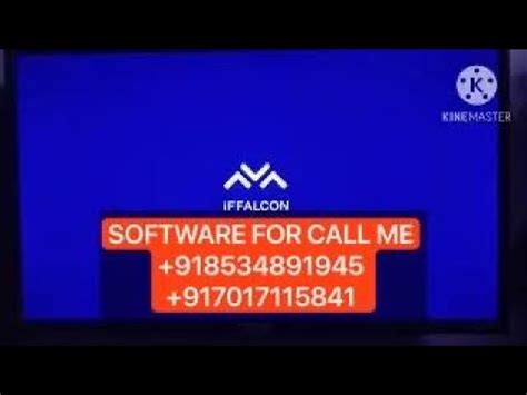 Iffalcon F A Tv Stuck On Logo Problem How To Fix Iffalcon Tv