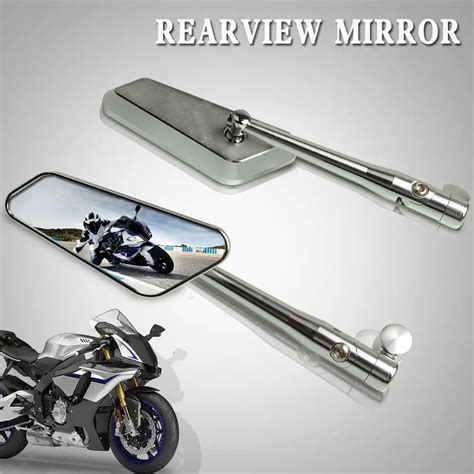 Universal Accesorios De La Motocicleta Modificado Cnc Motor Retrovisor