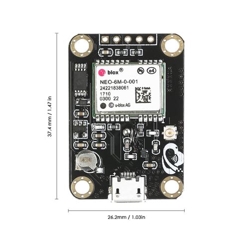 Interfacing Ublox Neo M Gps Module With Arduino