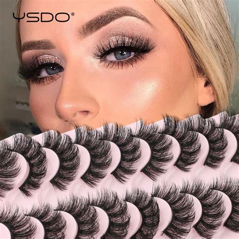 Ysdo Pairs Mink False Eyelashes Makeup Beauty Eyelash Extension