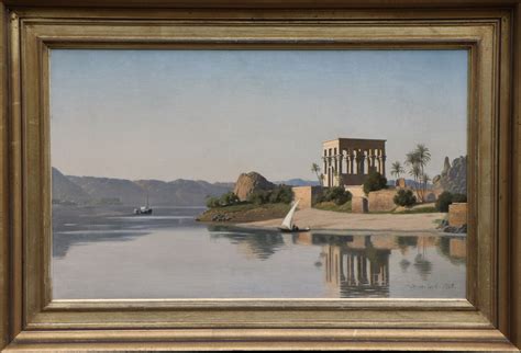 Emperor Trajans Kiosk On The Island Of Philae Kornbeck Peter