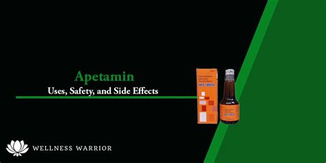 Apetamin: Uses, Safety, and Side Effects