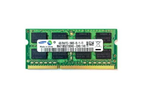 Оперативна пам'ять Samsung SODIMM DDR3 4Gb 1333MHz PC3-10600 ...