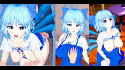 エロゲーコイカツ東方 チルノ DCGアニメ動画 東方Project Hentai Game Koikatsu Touhou