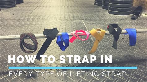 How To Strap in With Every Type of Lifting Strap - YouTube