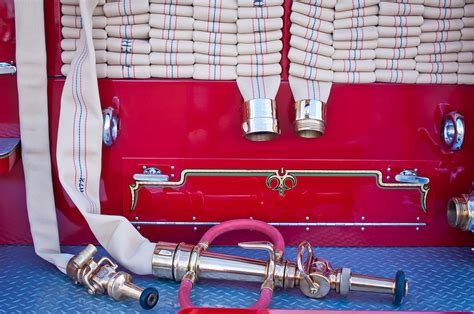 1952 L Model Mack Pumper Fire Truck Hoses Photograph By Jill Reger