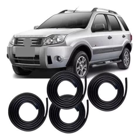 Kit Borrachas Vedação Guarn 4 Porta Ford Ecosport 3 500mm