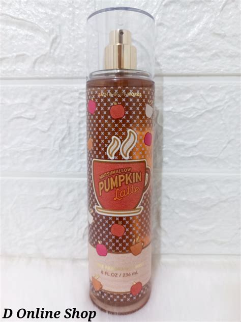 Marshmallow Pumpkin Latte By Bath Body Works Ml Mist On Carousell