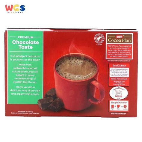Jual Nestle Hot Cocoa Mix Rich Milk Chocolate Flavor Zero Sugar 8s X 8g Best Seller Shopee