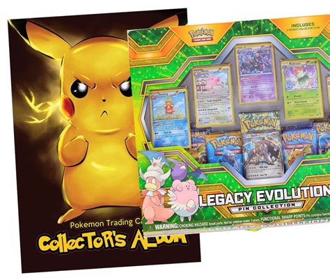 Pokemon Album Karty Legacy Evolution Big Box