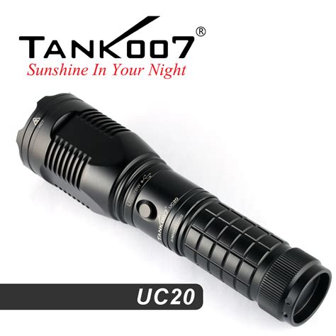 Why Choose Tank007 Rechargeable Tactical Flashlight