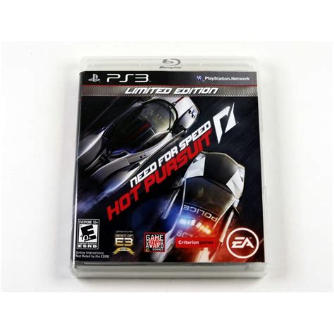 Need For Speed Hot Pursuit Limited Edition Playstation 3 Ps3 No Shoptime
