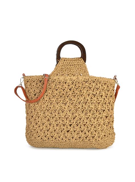 N B Borsa Raffia New Cocco Negozio