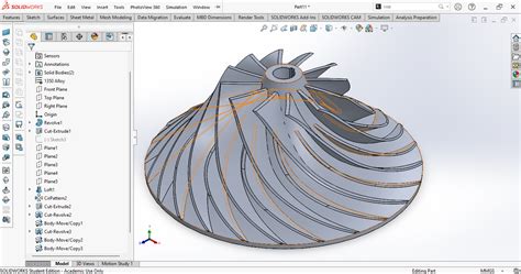 Turbine Pump Impeller Grabcad Tutorials