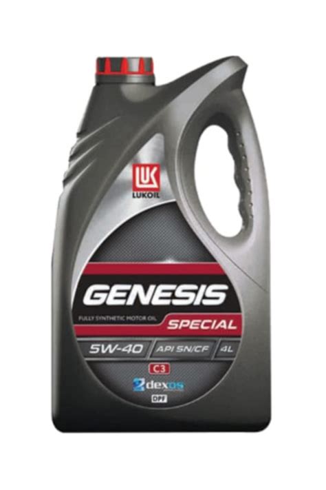 LUKOIL Genesis Special C3 5w-40 4 Litre Tam Sentetik Motor Yağı Fiyatı ...