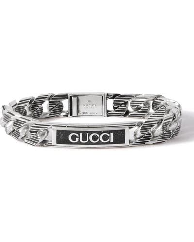 Men S Gucci Bracelets Lyst