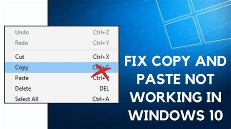 19 Solutions To Fix Copy And Paste Not Working In Windows 10