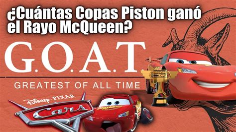 Cuantas Copas Piston Gan El Rayo Mcqueen En Cars Actualizado Youtube