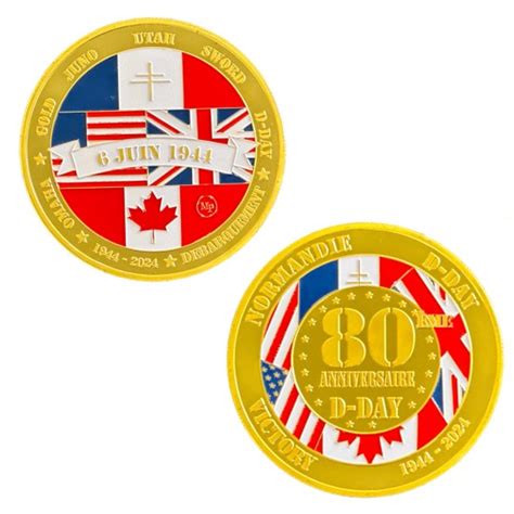 Médaille 80ème anniversaire du Débarquement