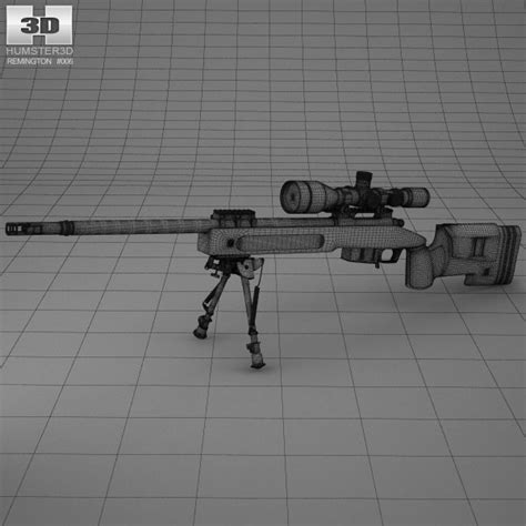 Remington M40A5 3D 모델 - 다운로드 소총 on 3DModels.org