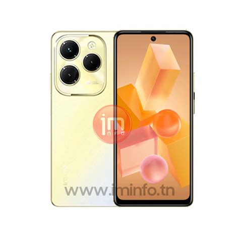 Infinix Hot 40 Pro FF Gold 21 Go RAM 256 Go Stockage Puissance et Élégance