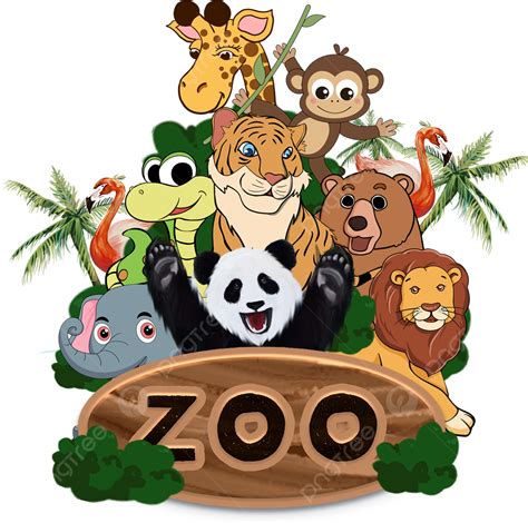 Tigre Leão Panda Zoológico Png Clipart De Zoológico Jardim Zoológico