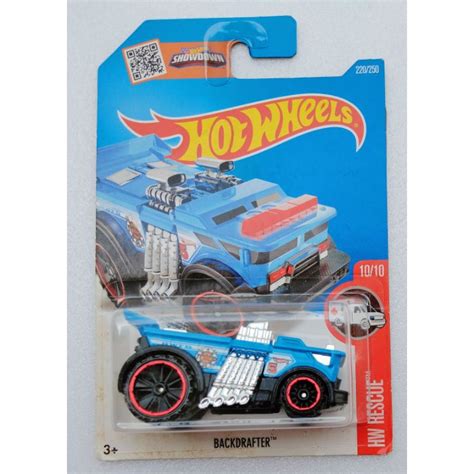 Hot Wheels Backdrafter Blue Shopee Malaysia