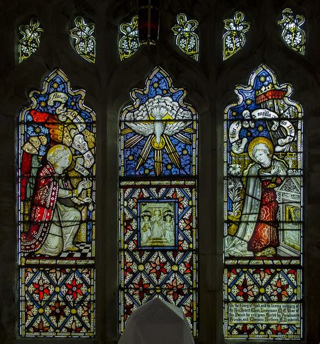 Stained Glass Window St Mary S Church Salehurst The Annu Flickr