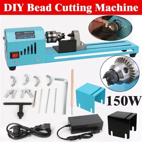 150w Miniature Mini Wood Lathe Bead Cutting Machine Woodworking Tool Dc 12 24v 56 48 Picclick Au