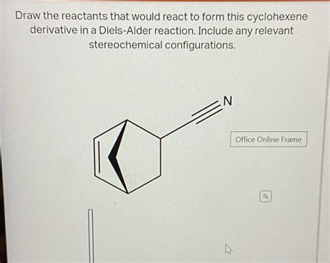 Solved Draw The Reactants That Would React To Form This Chegg