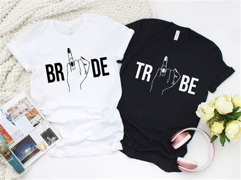 Bride Tribe Shirts Bride Ring Tee Tribe Finger T Shirts Etsy