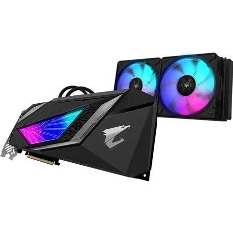 Gigabyte Aorus GeForce RTX 2080 Super Water Force RGB 120 mm Dual Fan ...