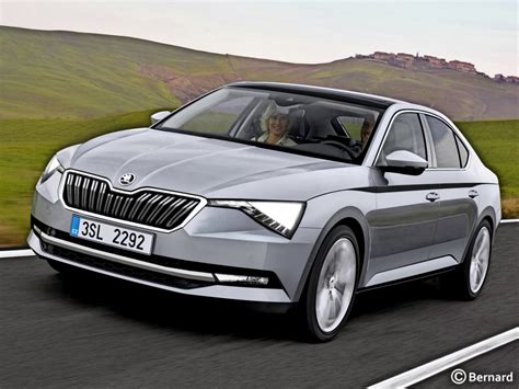 Bernard Car Design 2019 Skoda Superb Facelift