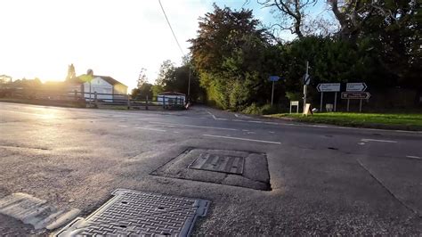 Autumn Drive Through Tranquil Countryside Roads 32651704 Stock Video at