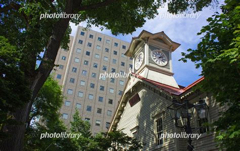 札幌市時計台 時計台 写真素材 5940020 フォトライブラリー Photolibrary