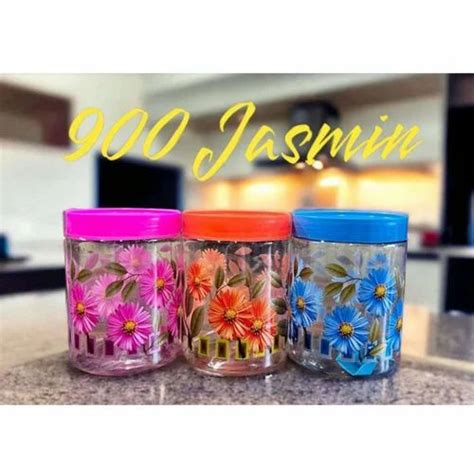 900ml Jasmin Plastic Pet Jar At Rs 144 Doz HOUSE HOLD PLASTIC JAR In