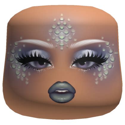 Deep Sea Mermaid Cheeks Head Nougat Skin Tone Roblox Item Rolimon S