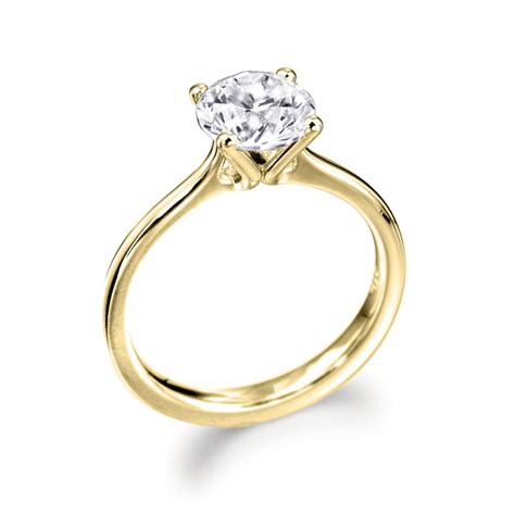 Solitaire Yellow Gold Sale