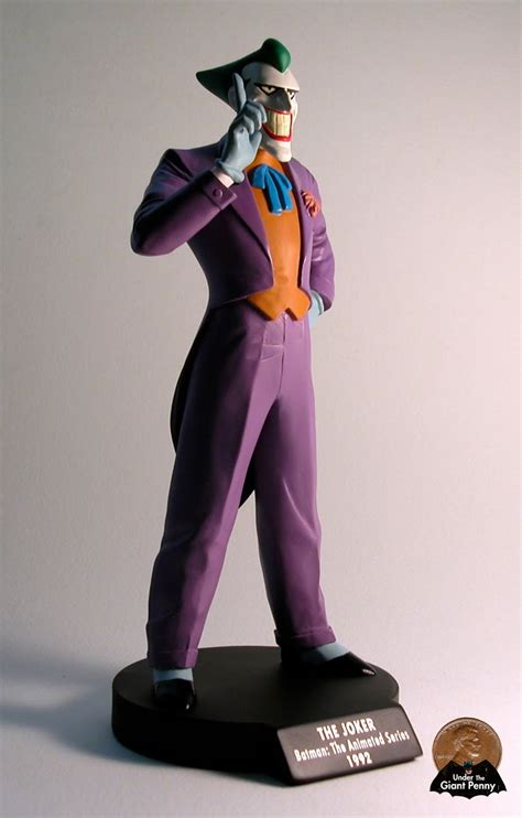 Under The Giant Penny Dc Direct Batman The Animated Series Joker Maquette