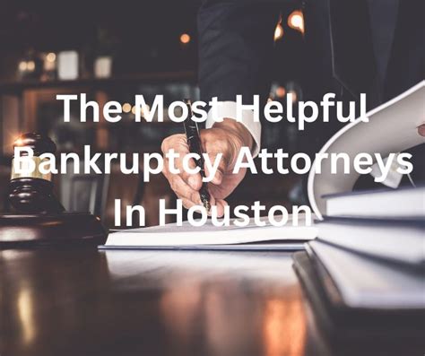 Houston Bankruptcy Lawyer [2024] Update - Fees and Costs