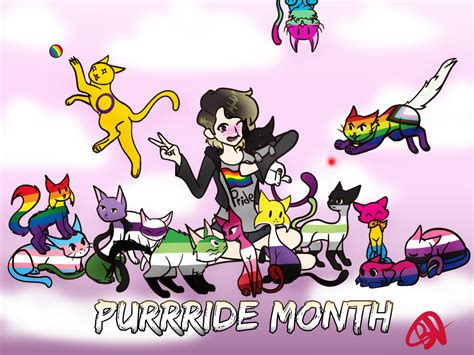 Purrride Month Magicalmess Illustrations Art Street