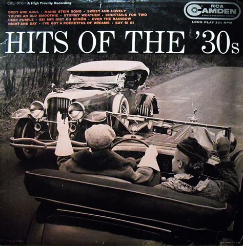 Hits Of The '30s (1957, Vinyl) - Discogs