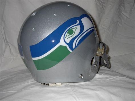 Throwback Seattle Seahawks Helmet