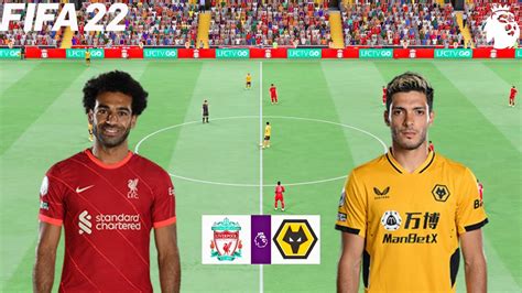 Fifa 22 Liverpool Vs Wolves 202122 Premier League Season Full Match And Gameplay Win Big