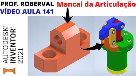 Aula Modelamento Do Mancal Da Articula O No Inventor Youtube