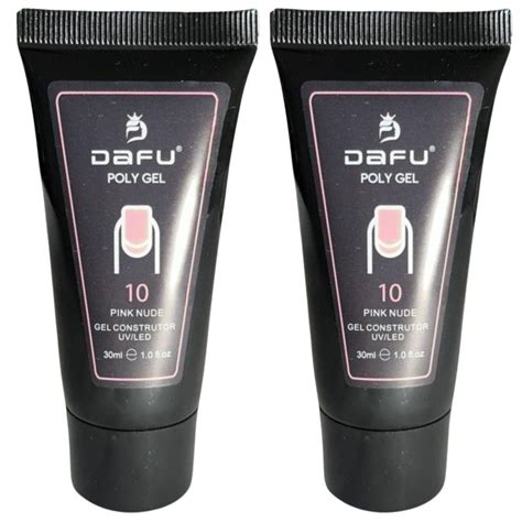 Kit Polygel Construtor De Unhas Pink Nude Unhas De Gel Molde F Ml Dafu Shopee Brasil