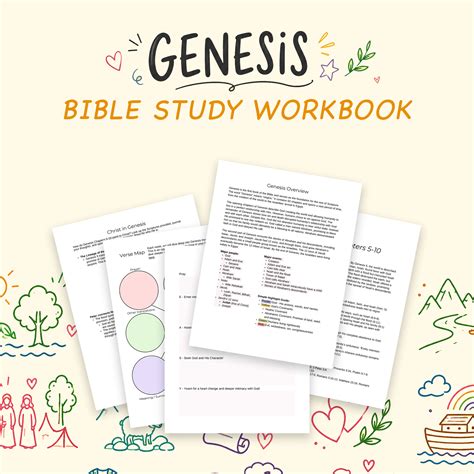 Genesis Bible Study Free Printable